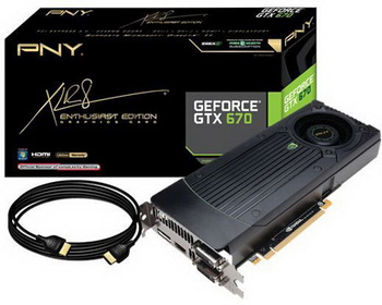 PNY XLR8 GeForce GTX 670